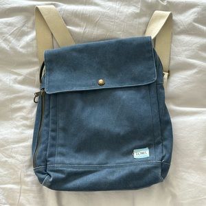 TOMS canvas backpack